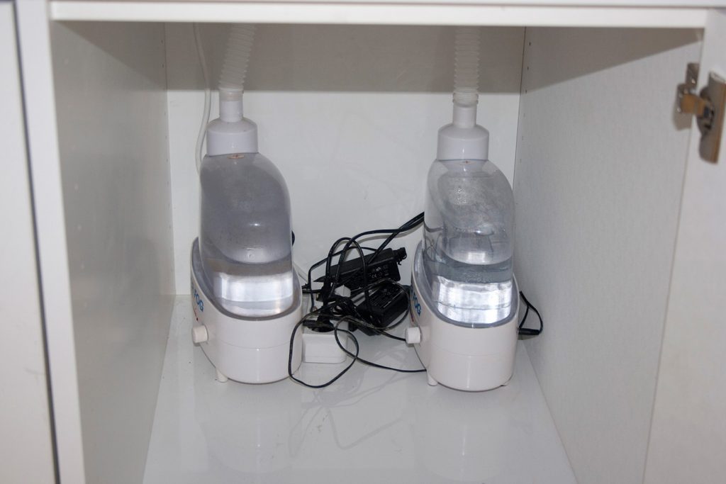 Fogger im Unterschrank